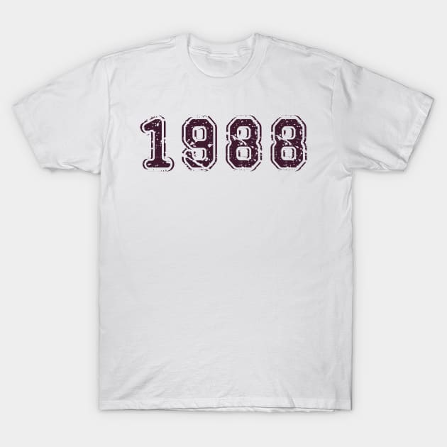 1988 T-Shirt by Myartstor 